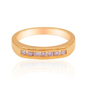 18K I3 Argyle Pink Diamond Gold Ring (Mark Tremonti) 3244RK