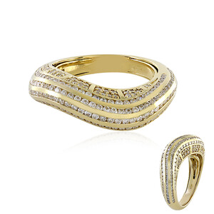 14K SI2 (H) Diamond Gold Ring (de Melo) 3362FN