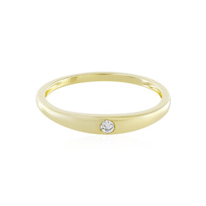9K SI2 (H) Diamond Gold Ring 3445FK