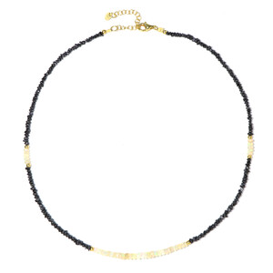 Black Diamond Silver Necklace 3500ST