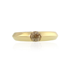 SI2 Argyle-Champagner-Diamant-Goldring (de Melo) 3508IX