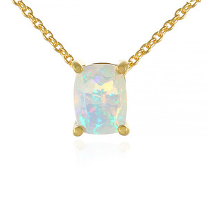 Welo Opal Silver Necklace 3871LL
