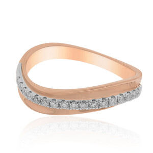 14K SI1 (H) Diamond Gold Ring (CIRARI) 3897LF