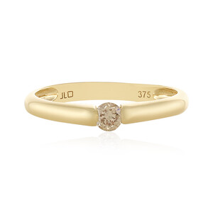 9K I1 Brown Diamond Gold Ring 3970DU