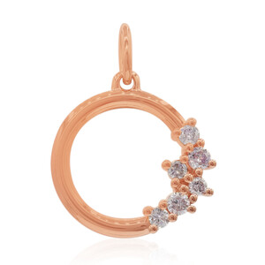 18K I3 Argyle Pink Diamond Gold Pendant (Mark Tremonti) 3980GT