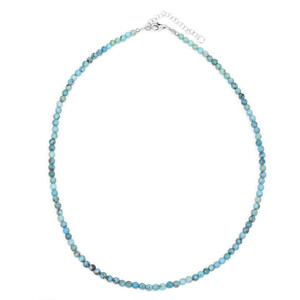 Turquoise Silver Necklace 4008QK