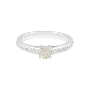 Welo Opal Silver Ring 4064RN