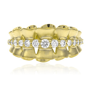 Gouden ring met een SI2 (H) Diamant (CIRARI) 4223NX