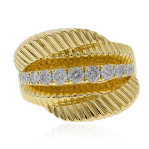 Gouden ring met SI1 (H) Diamanten (CIRARI)  4227EU