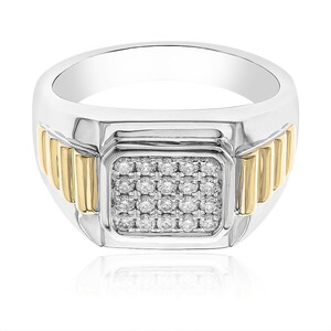Gouden ring met SI2 (H) Diamanten (CIRARI)  4258CO