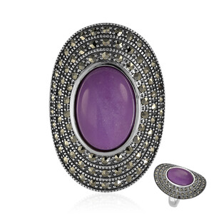 Zilveren ring met een phosphosideriet (Annette classic) 4269IV