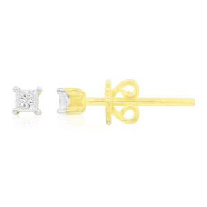 Gouden oorbellen met Diamanten SI1 (G) (Annette) 4373WS