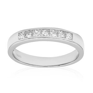 SI2 (G) Diamond Platinium Ring 4394BR