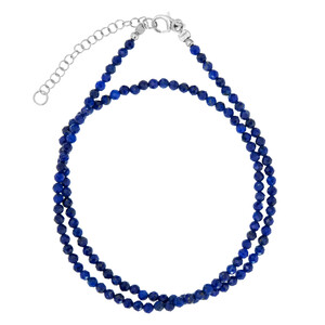 Collier en argent et Lapis-Lazuli 4586NZ