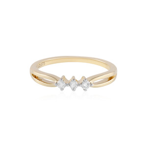 9K SI1 (H) Diamond Gold Ring 4609KD