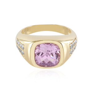 9K Brazilian Kunzite Gold Ring 4624BE