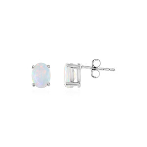 Welo Opal Silver Earrings 4716IU