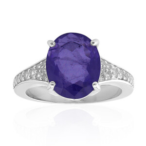 Purple quartz Silver Ring 4912OT