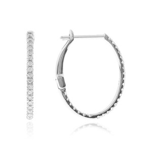 Gouden oorbellen met I1 (H) Diamanten (CIRARI) 5070HY