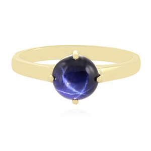Blue Star Sapphire Silver Ring 5240HZ