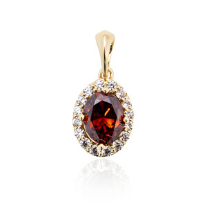 9K Sphalerite Gold Pendant 5378QK