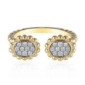 Gouden ring met Diamanten SI1 (G) (Annette) 5723ML