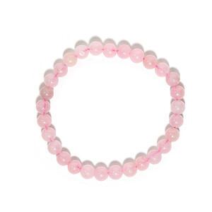 Armband met rozen kwartskristallen 5967UD