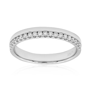 SI2 (G) Diamond Platinium Ring 6337IC