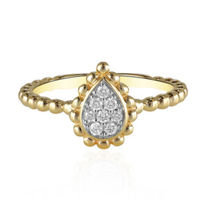 Gouden ring met Diamanten SI1 (G) (Annette) 6496PX