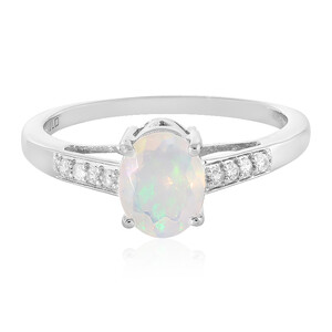 Welo Opal Silver Ring 6638OG