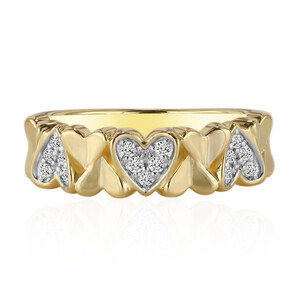 Gouden ring met Diamanten SI1 (G) (Annette) 6749VB