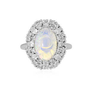 Zilveren ring met een Welo-opaal 6867UG
