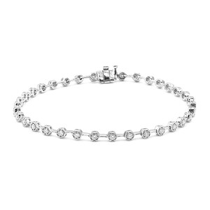 SI2 (G) Diamond Platinium Bracelet 6894UV