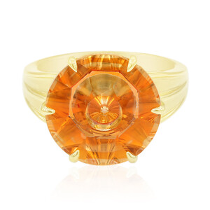 9K Orange Quartz Gold Ring (Glenn Lehrer) 7006WA