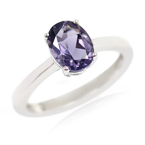 Blueberry Quartz Silver Ring 7061KL
