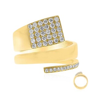 18K SI2 (H) Diamond Gold Ring (CIRARI) 7189VO
