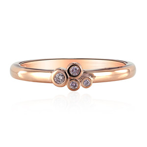 18K I3 Argyle Pink Diamond Gold Ring (Mark Tremonti) 7574IP