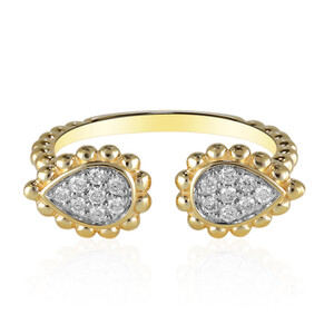 Gouden ring met Diamanten SI1 (G) (Annette) 7820XU