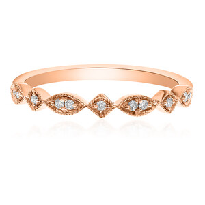 Gouden ring met SI2 (H) Diamanten (CIRARI) 7877ER