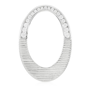 Zircon Silver Pendant (MONOSONO COLLECTION) 7960WF