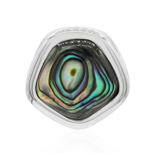 Abalone Shell Silver Pendant (MONOSONO COLLECTION) 8018XR