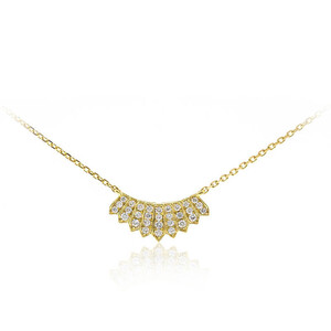 10K SI1 (H) Diamond Gold Necklace 8266NZ