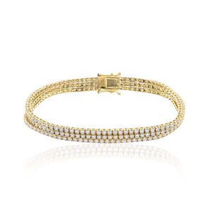 14K I1 (H) Diamond Gold Bracelet (CIRARI) 8349PZ