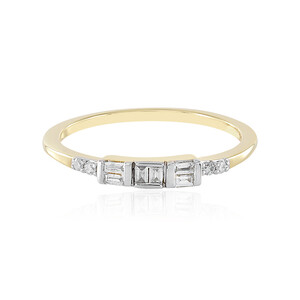 9K SI1 (H) Diamond Gold Ring 8402OI