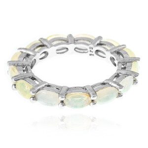 Welo Opal Silver Ring 8454EK