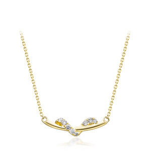 Gouden halsketting met I1 (H) Diamanten (CIRARI) 8636PX