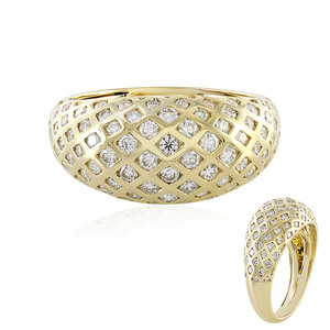 14K SI2 (H) Diamond Gold Ring (de Melo) 8783FK