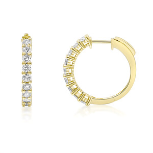 14K I1 (H) Diamond Gold Earrings (CIRARI) 8871PT