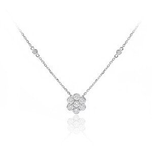 14K SI2 (H) Diamond Gold Necklace (CIRARI) 8877AB