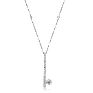 Gouden halsketting met een SI2 (H) Diamant (CIRARI) 9013OG